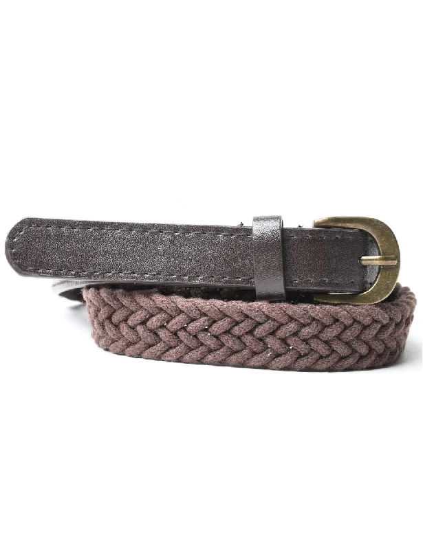 Brown Skinny Belt - M Sporty Women's Tennis