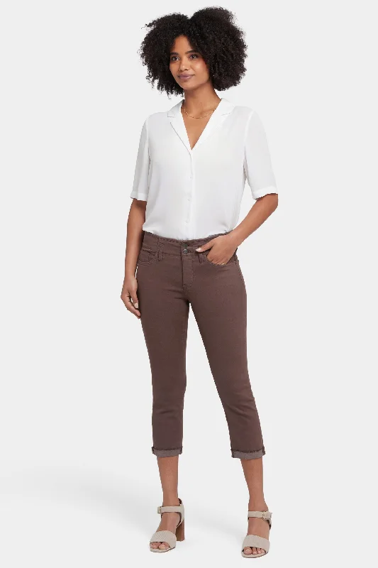 Chloe Capri Jeans - Coffee Bean Australian Beach