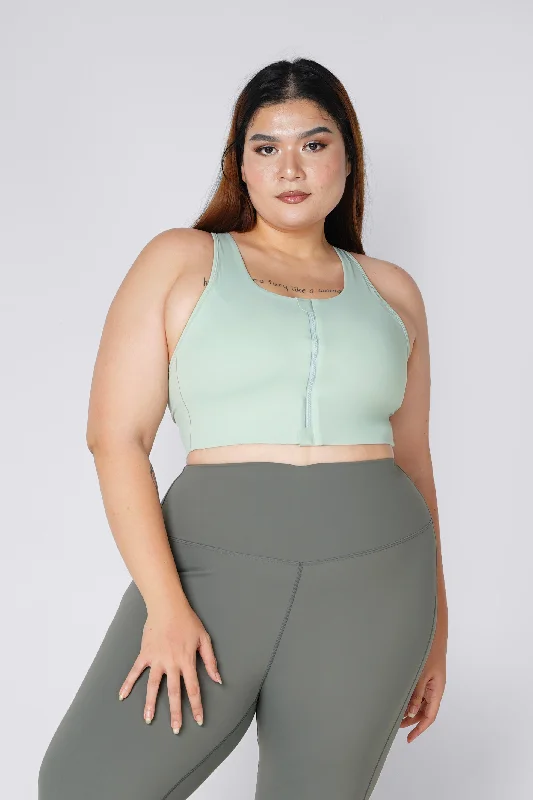Unmatched High Support Zip Front Bra Streetwear Style for  Streetwear Style for 