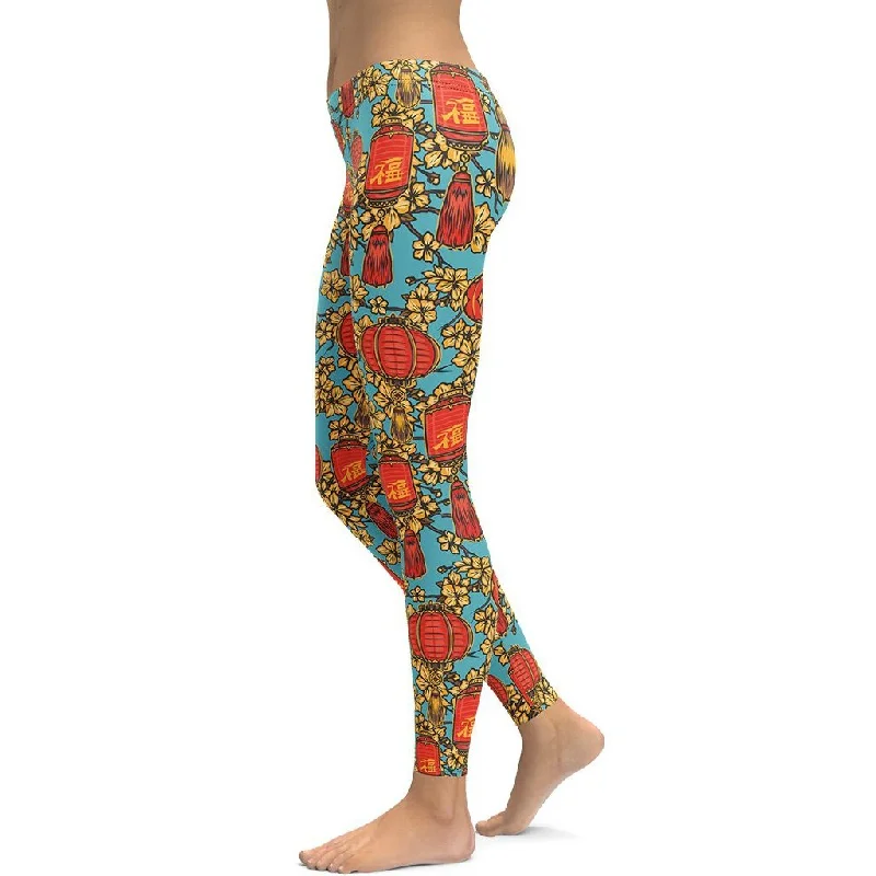Chinese Festive Leggings Street