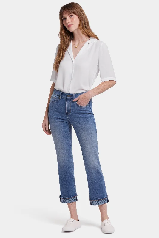 Marilyn Straight Ankle Jeans - Barcelona Breeze Practical Women's Quick - dry