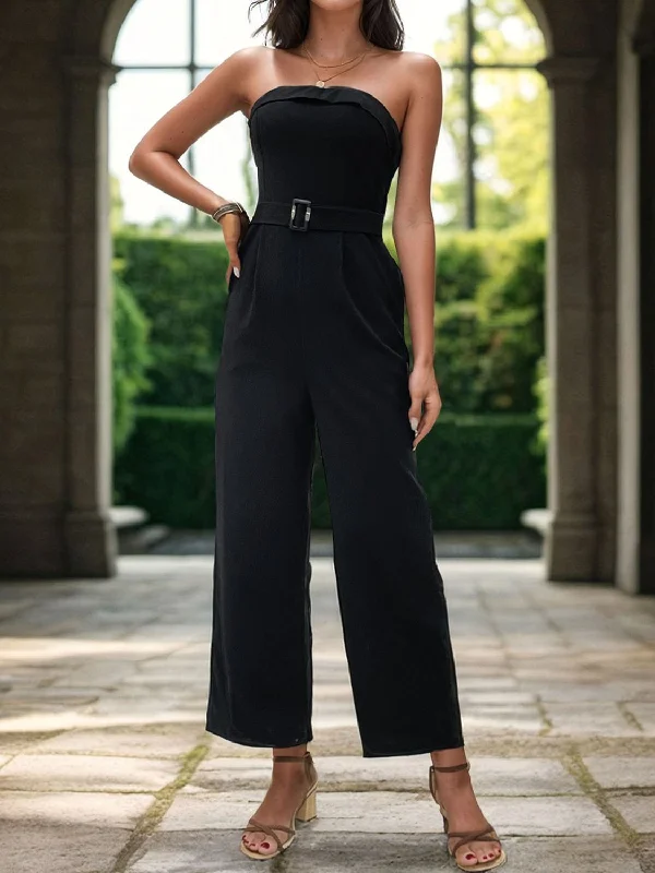Tube Jumpsuit with Pockets Gym