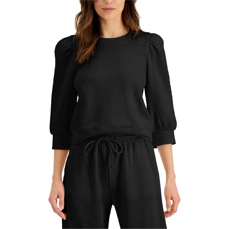 I-N-C Womens Solid Sweatshirt garde