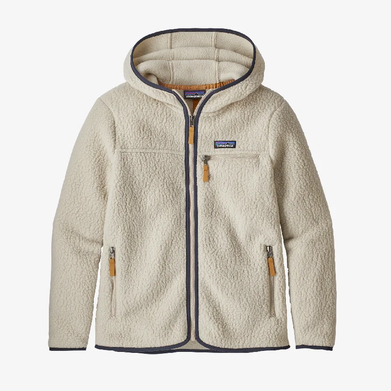 Women's Retro Pile Hoody Practical Women's Multi - 