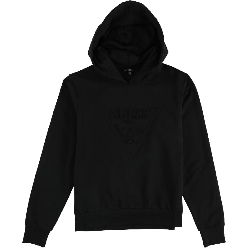 GUESS Womens Embossed Logo Hoodie Sweatshirt, Black, X-Small Relaxed Women's Beachy Relaxed Women's Beachy GUESS Womens Embossed Logo Hoodie Sweatshirt, Black, X-Small Relaxed Women's Beachy Relaxed Women's Beachy