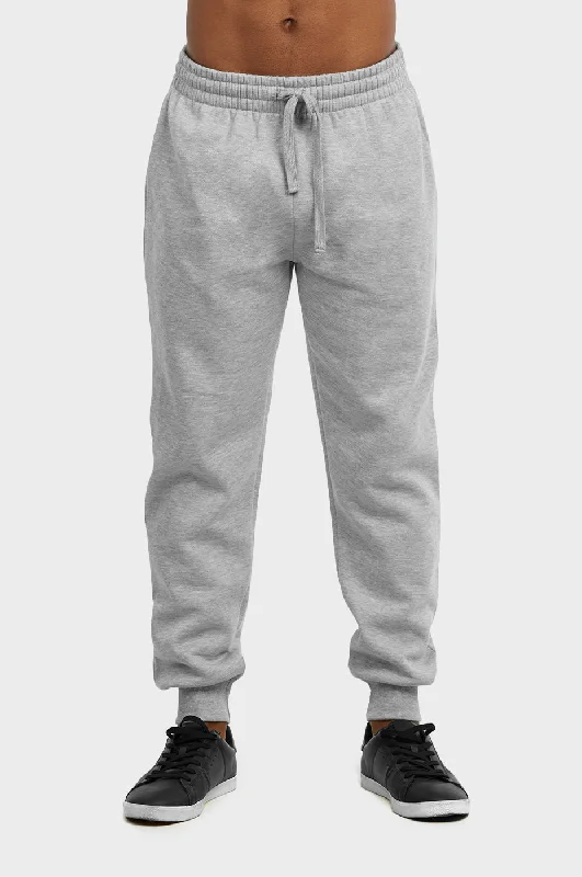 KNOCKER MEN'S MEDIUMWEIGHT FLEECE JOGGER PANTS (SP1110_H.GRY) Sophisticated Women's Tailored Sophisticated Women's Tailored KNOCKER MEN'S MEDIUMWEIGHT FLEECE JOGGER PANTS (SP1110_H.GRY) Sophisticated Women's Tailored Sophisticated Women's Tailored