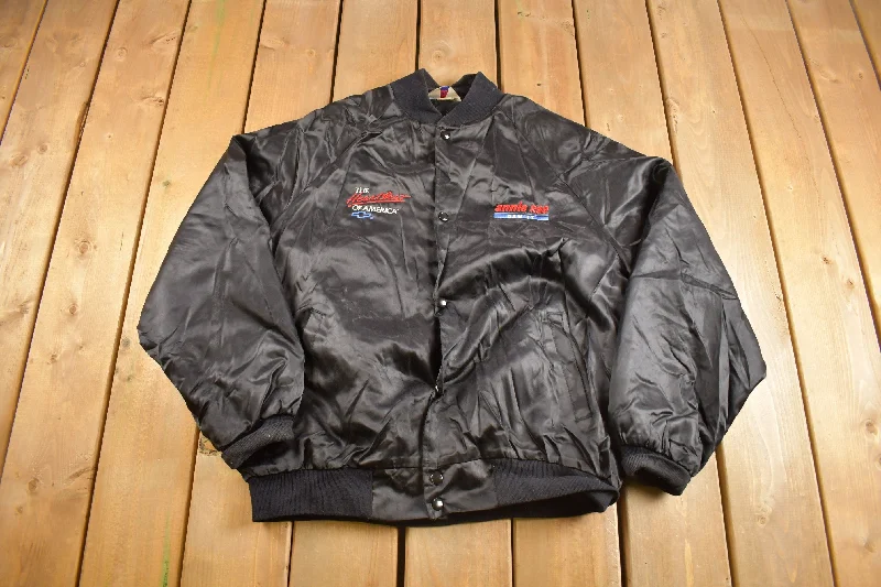 Vintage 1980s "The Heartbeat Of America" Chevrolet Jacket Cashmere