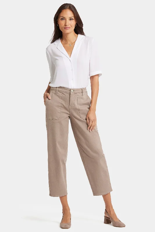 Relaxed Utility Ankle Jeans - Country Oak Casual Women's Japanese 