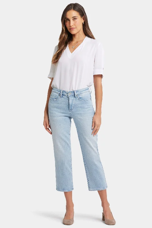 Relaxed Piper Crop Jeans - Misty Ridge Minimalist Women's Casual