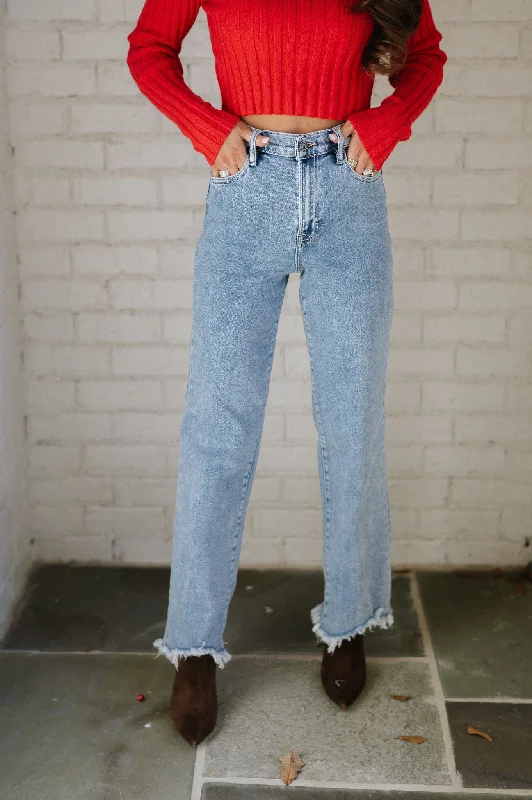 Logan Dad Jeans- Medium Wash Artistic Women's Avant - 
