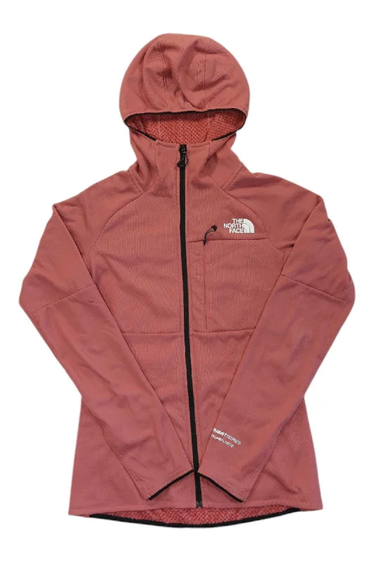 The North Face Womens Summit Futurefleece Full Zip Hoodie Polished Women's Silk