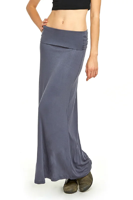 SOFRA LADIES FULL LENGTH A-LINE SKIRT (RS001) Athletic Women's High - 
