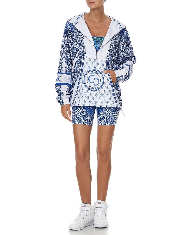 Half Zip Windbreaker Pullover, Nierika Bold Women's Statement Bold Women's Statement Half Zip Windbreaker Pullover, Nierika Bold Women's Statement Bold Women's Statement