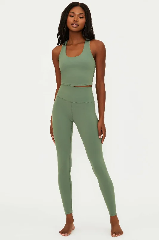 Piper Legging Queen Palm Matte Compression