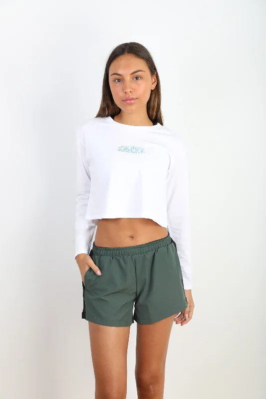 Womens Classic Training Short Trendy Women's Oversized Trendy Women's Oversized