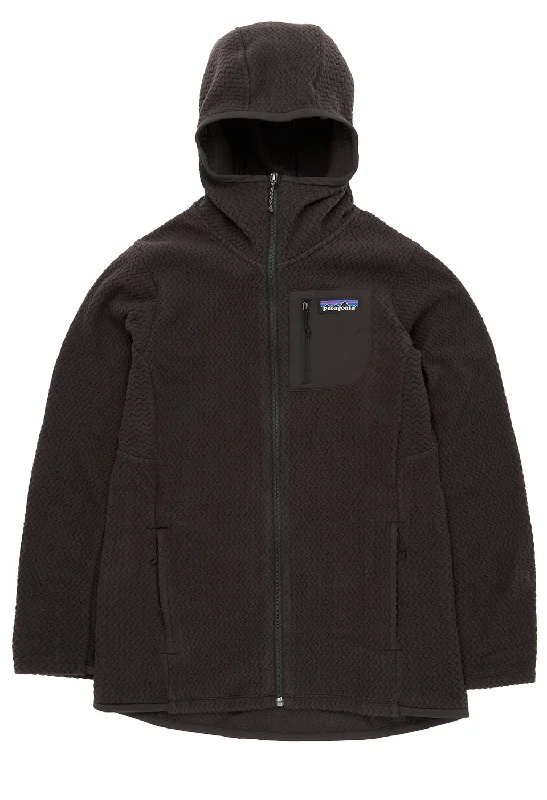 Patagonia Women's R1 Air Full-Zip Hoody - Black performance