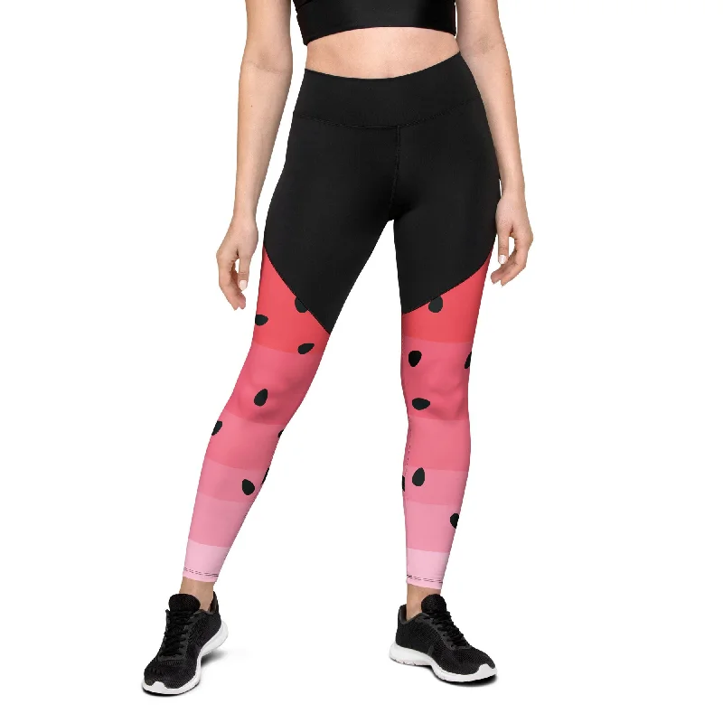 Watermelon Compression Leggings purpose