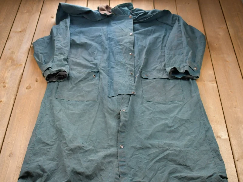 Vintage 1990s Full Length Trench Coat Contemporary 