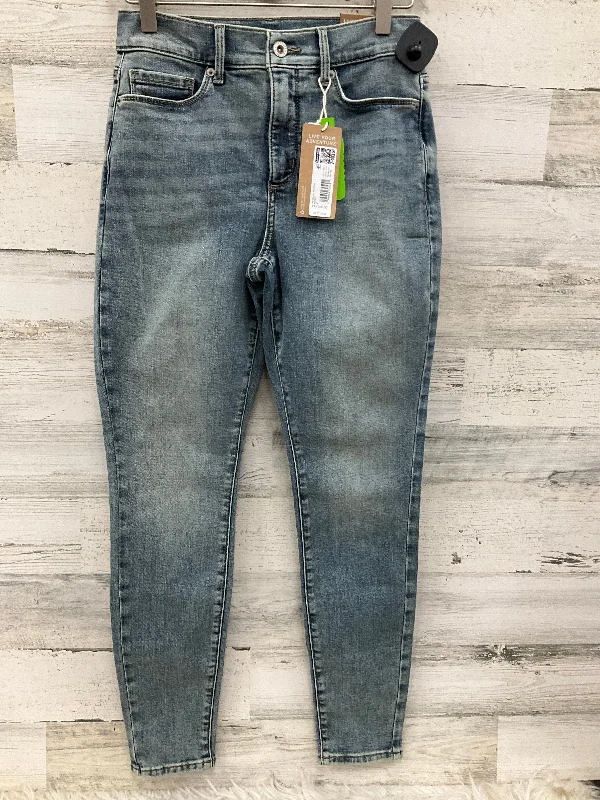 Jeans Skinny By Eddie Bauer In Blue Denim, Size: 2 Streetwear Style for 