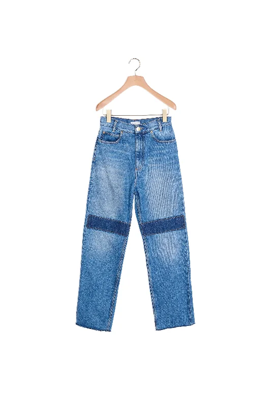 Jean avec patchs aux genoux Athletic Women's  Athletic Women's 