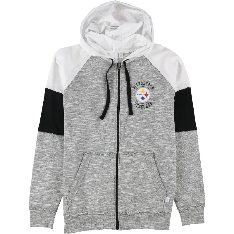 Touch Womens Pittsburgh Steelers Hoodie Sweatshirt, Grey, Medium Dynamic Women's Moto Touch Womens Pittsburgh Steelers Hoodie Sweatshirt, Grey, Medium Dynamic Women's Moto
