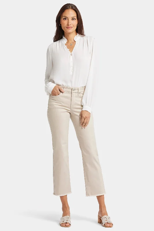 Marilyn Straight Ankle Jeans - Feather Women