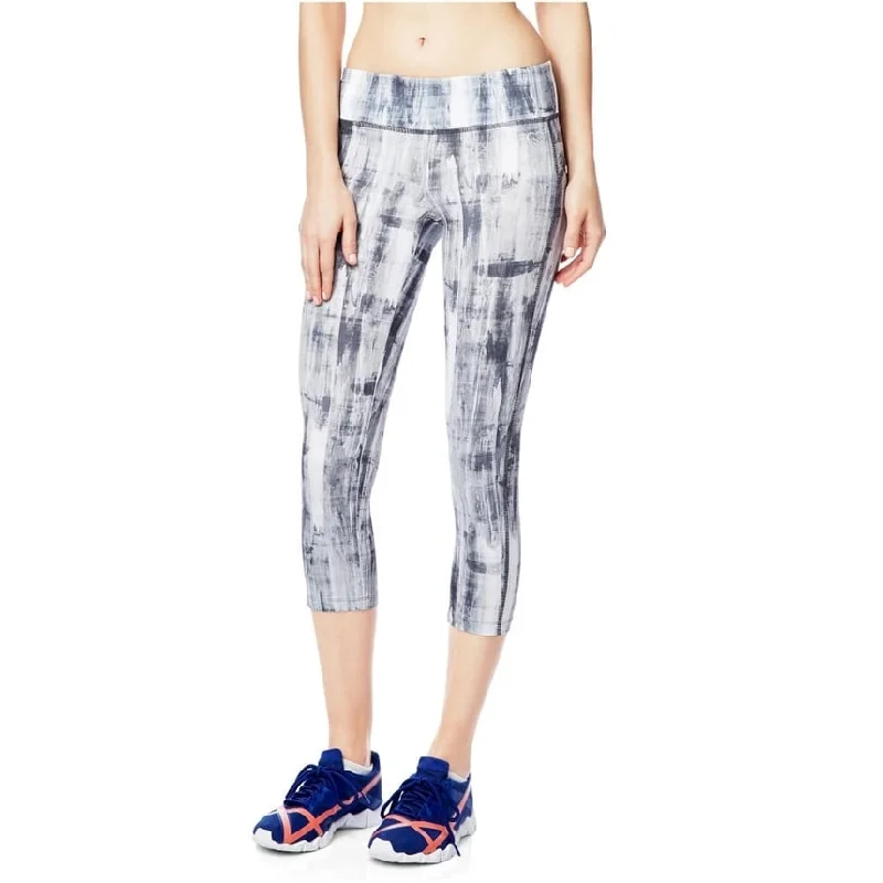 Aeropostale Womens Active Crop Athletic Track Pants, Grey, X-Small Women Women