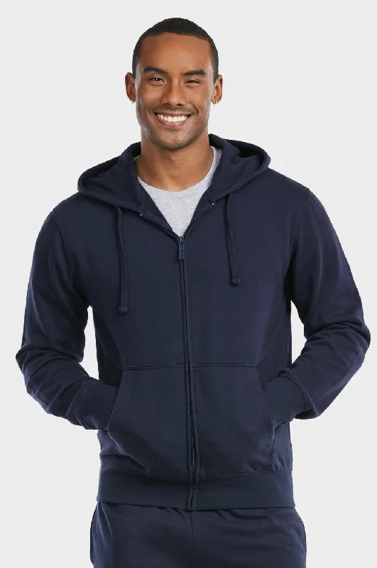 ET TU MEN'S LIGHTWEIGHT FLEECE ZIPPER HOODIE (HD2020E_NAVY) Youthful Women's Pop Youthful Women's Pop ET TU MEN'S LIGHTWEIGHT FLEECE ZIPPER HOODIE (HD2020E_NAVY) Youthful Women's Pop Youthful Women's Pop