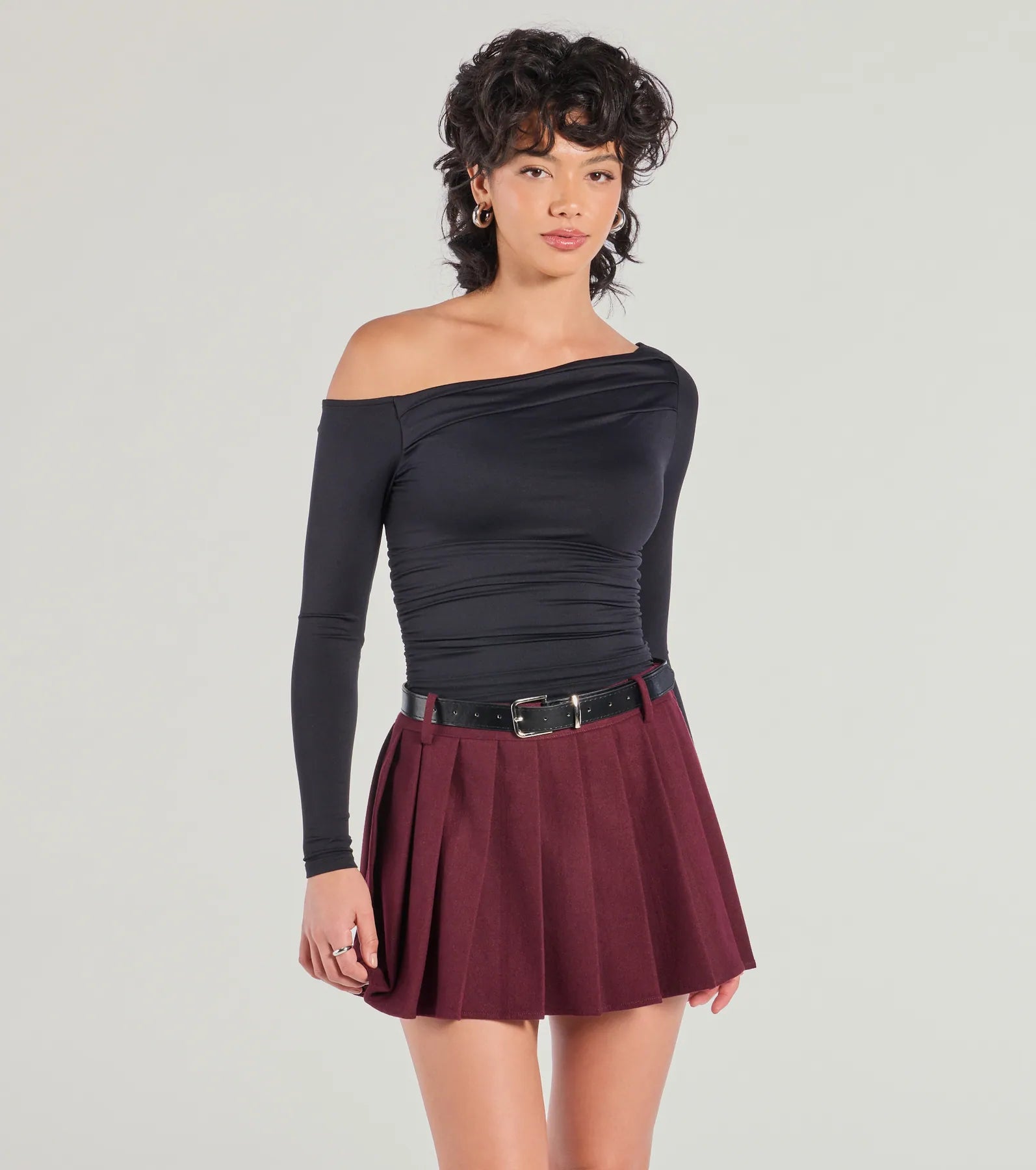 Looking Flawless Smooth Off-The-Shoulder Top Adventure