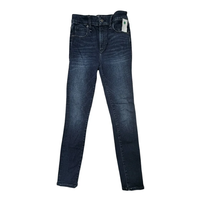Jeans Skinny By Abercrombie And Fitch In Blue Denim, Size: 0 Preppy Women's College