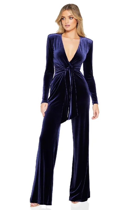 VAMP VELVET JUMPSUIT Youthful Women's Pop