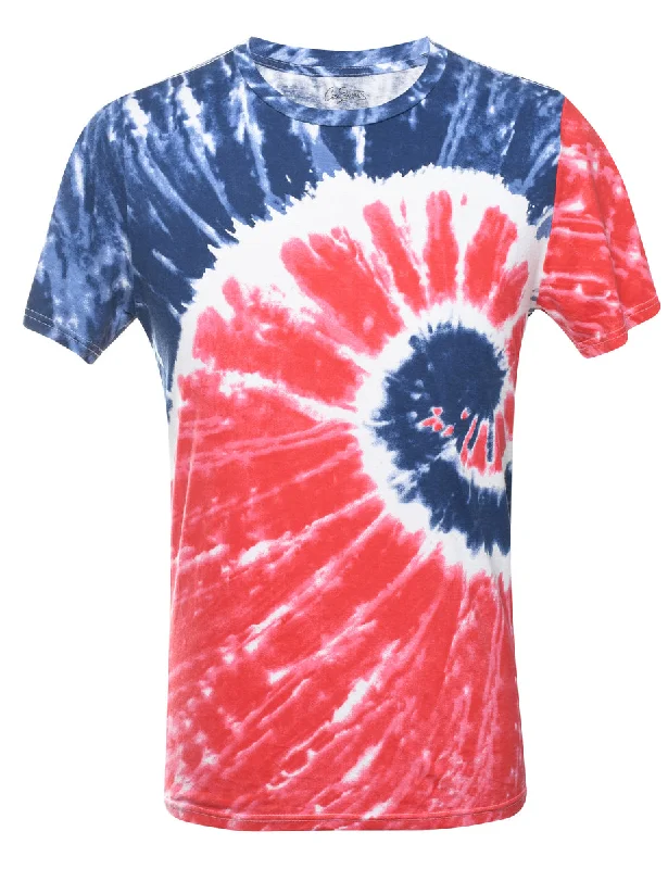 Tie Dyed T-shirt - M Classic Women's Tweed