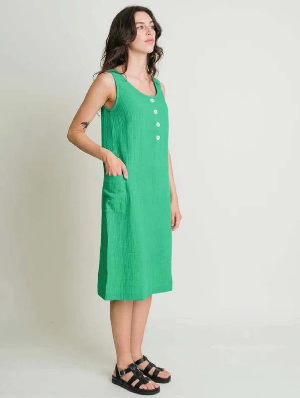Flori Cotton Sun Dress | Mint Refined Women's Classic 