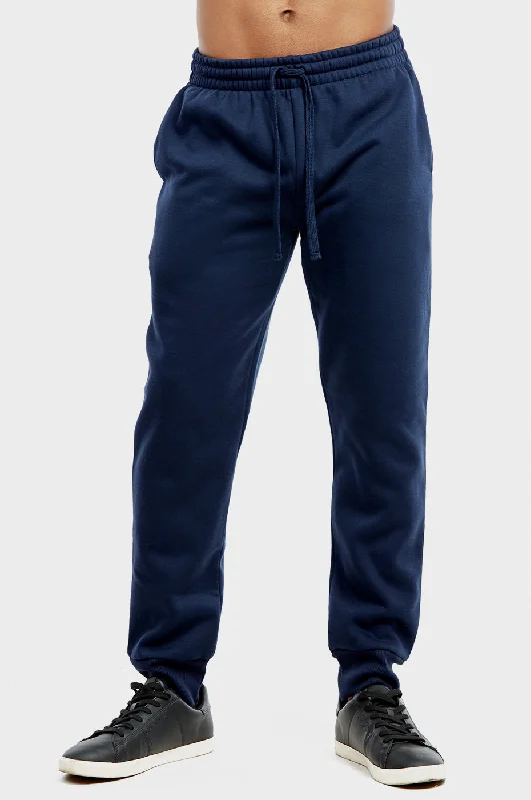KNOCKER MEN'S MEDIUMWEIGHT FLEECE JOGGER PANTS (SP1110_NAVY) Tough Women's Military - inspired Tough Women's Military - inspired KNOCKER MEN'S MEDIUMWEIGHT FLEECE JOGGER PANTS (SP1110_NAVY) Tough Women's Military - inspired Tough Women's Military - inspired