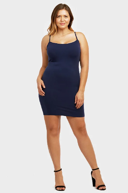 SOFRA LADIES LONG POLY CAMISOLE PLUS SIZE (CM901X) Casual Women's Japanese 