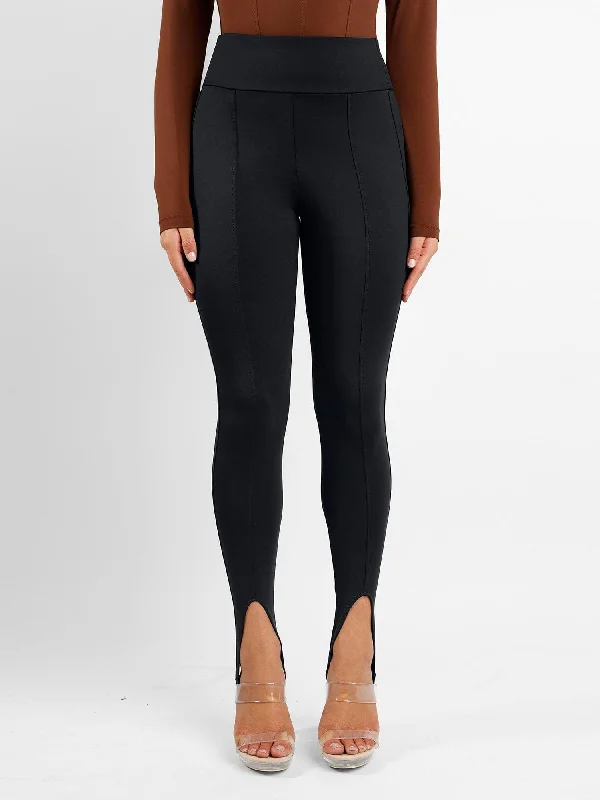 Shapewear In-Control High Rise Workout Stirrup Leggings Casual Women's Loose - fitting