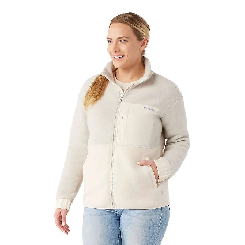 Smartwool Womens Hudson Trail Fleece Jacket Laid - back Women's Vibe