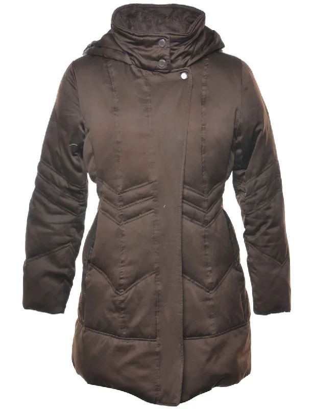 Polyester Coat - L Cool Women's Distressed Cool Women's Distressed