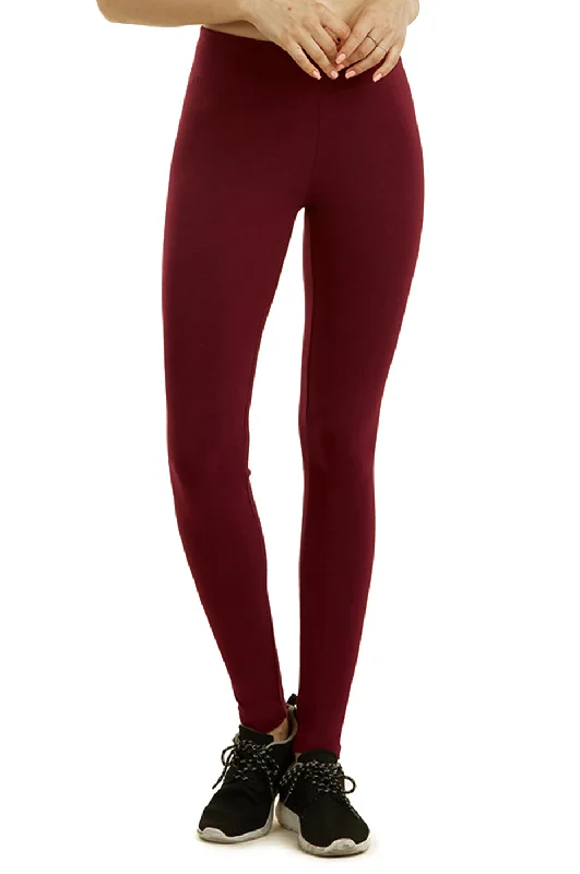 SOFRA LADIES COTTON LEGGINGS (WP4000) Cozy Women's Winter