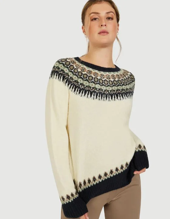 Women's Keno Sweater | Fig Youthful Women's Anime - inspired