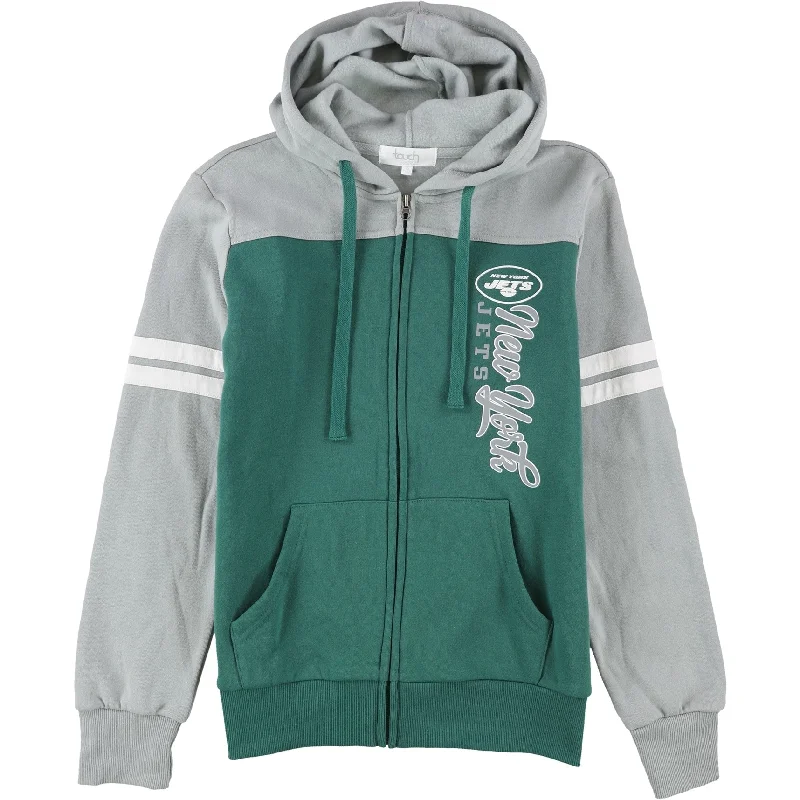 Touch Womens New York Jets Hoodie Sweatshirt Trendy Women's Oversized
