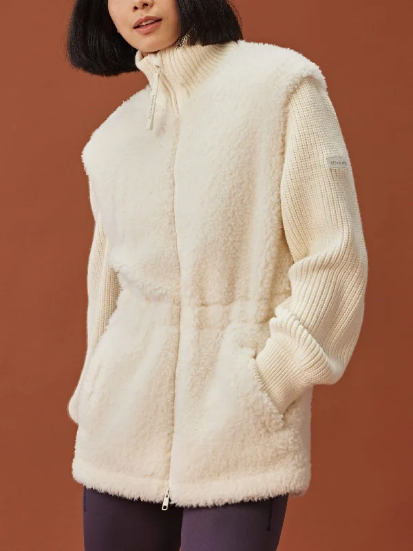 NEIWAI ACTIVE X NYCB Wool Fleece Coat Monochromatic Office Style Monochromatic Office Style NEIWAI ACTIVE X NYCB Wool Fleece Coat Monochromatic Office Style Monochromatic Office Style