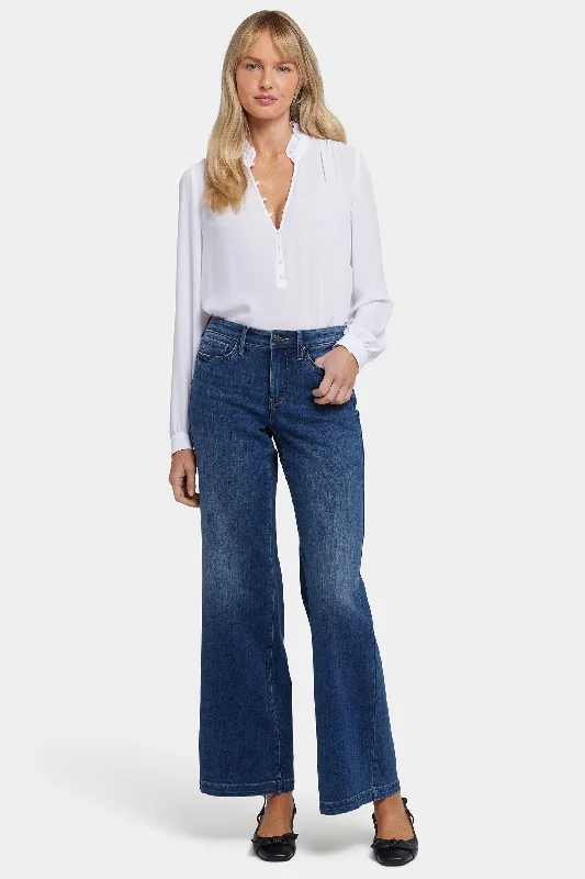 Teresa Wide Leg Jeans - Rio Rapids Sophisticated Women's Tailored