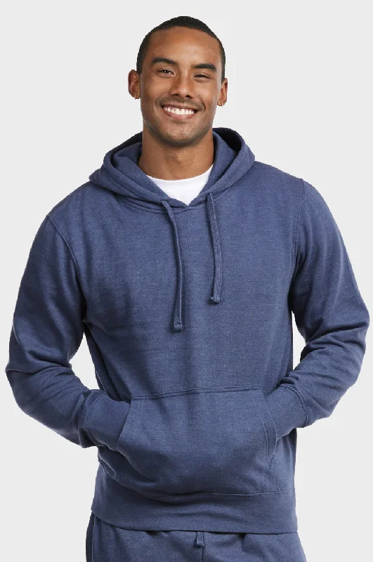 ET TU MEN'S LIGHTWEIGHT FLEECE PULLOVER HOODIE (HD1020E_NV-MRL) Sleek Women's Metallic Sleek Women's Metallic ET TU MEN'S LIGHTWEIGHT FLEECE PULLOVER HOODIE (HD1020E_NV-MRL) Sleek Women's Metallic Sleek Women's Metallic