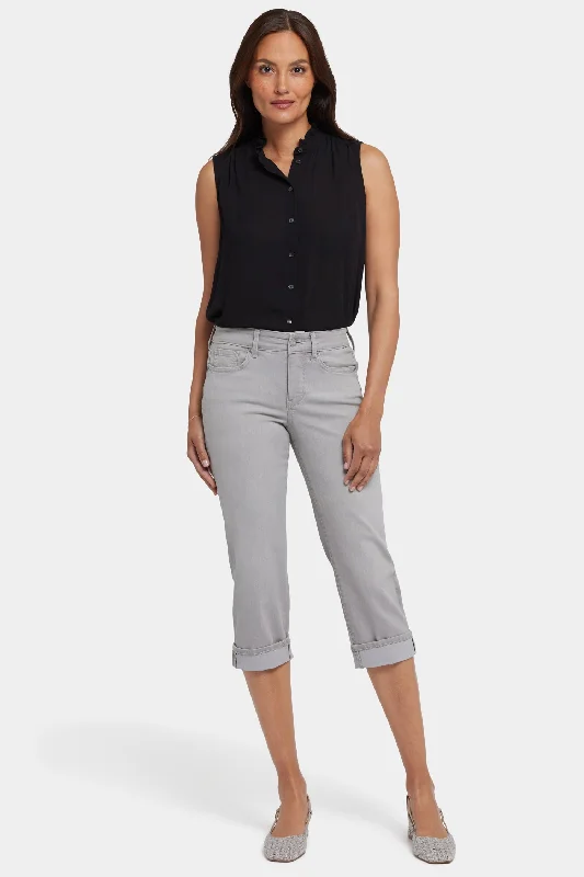 Marilyn Straight Crop Jeans - Grenada Mist Hip Women's Urban