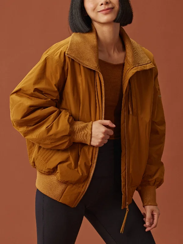 NEIWAI ACTIVE X NYCB Bomber Jacket Sharp Women's Italian Sharp Women's Italian
