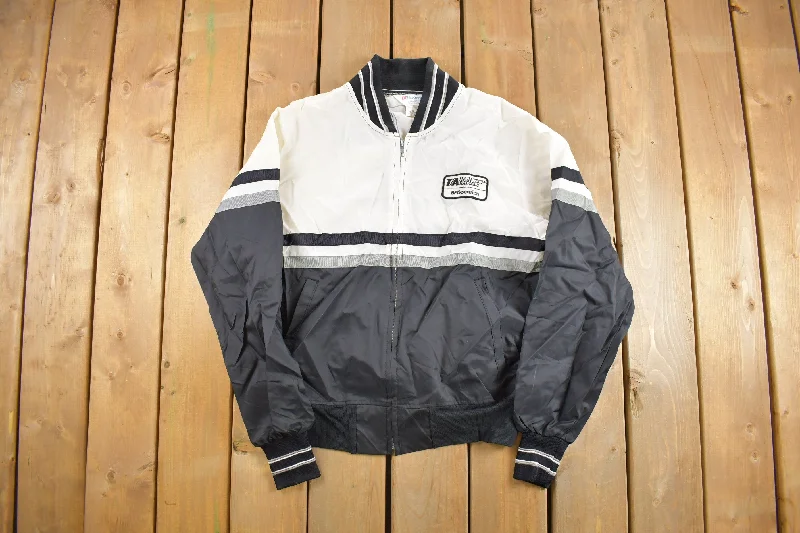 Vintage 1980s BF Goodrich Windbreaker Jacket Geometric