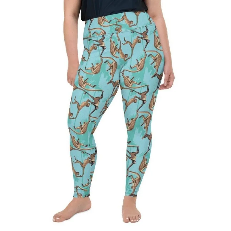 Monkey Plus Size Leggings Women