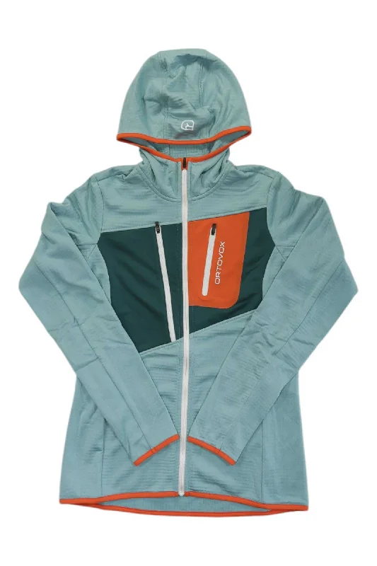 Ortovox Womens Fleece Grid Hoody Luxurious Women's High -  end