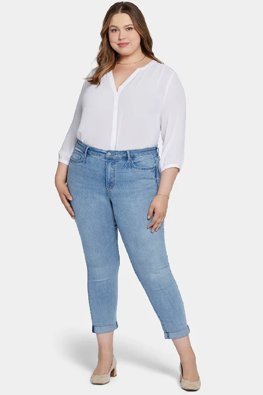 Sheri Slim Ankle Jeans In Plus Size - Majesty Modern Women's 